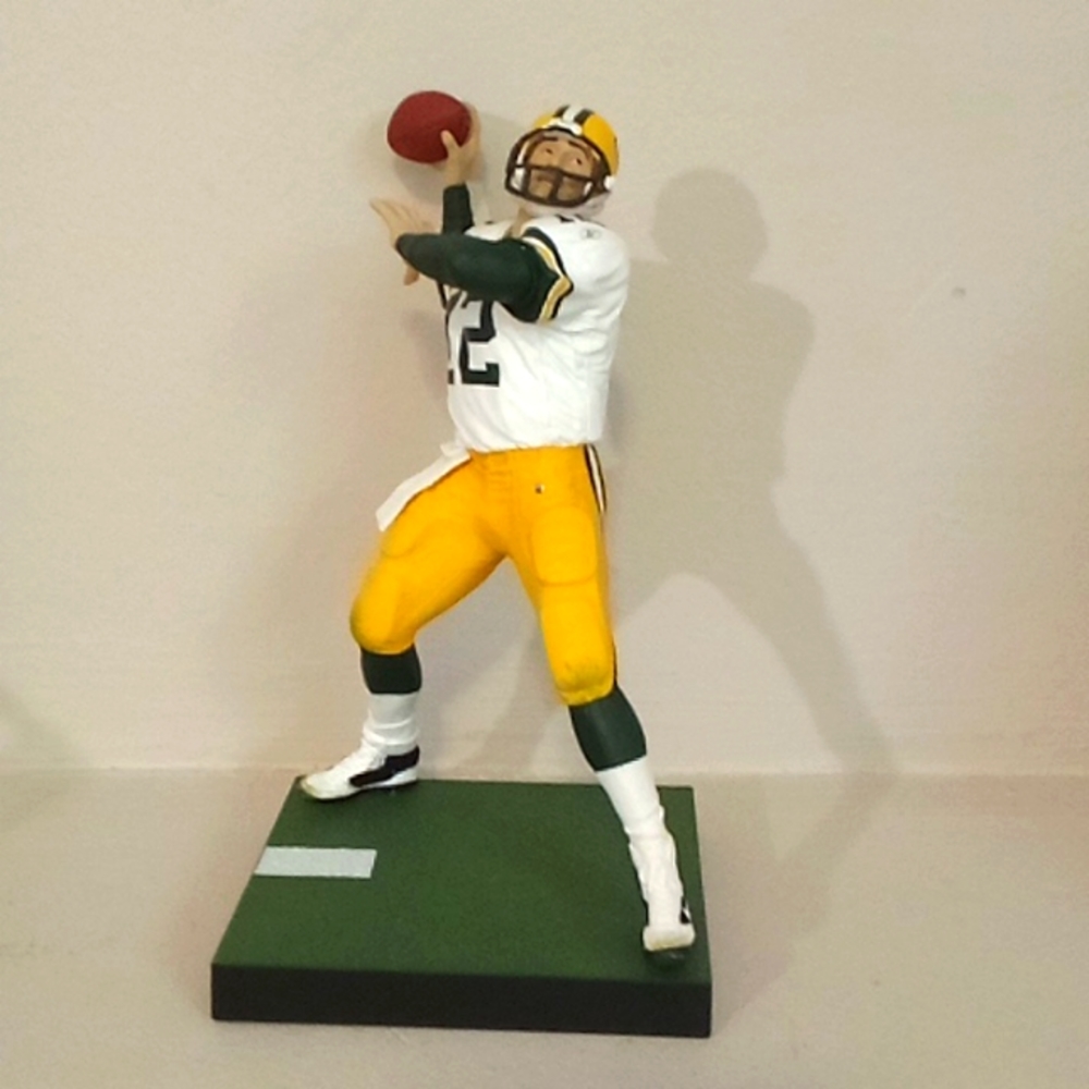 LOOSE 2011 Green Bay Packers QB AARON RODGERS (white jersey) McFarlane figure